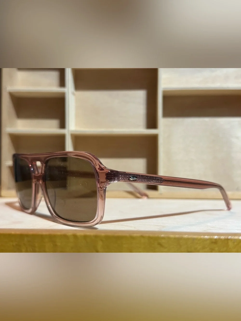 Crap Eyewear Light Pink Space Ranger Sunglasses
